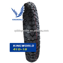 neumático de la motocicleta de 4.10-18 de fabricación china